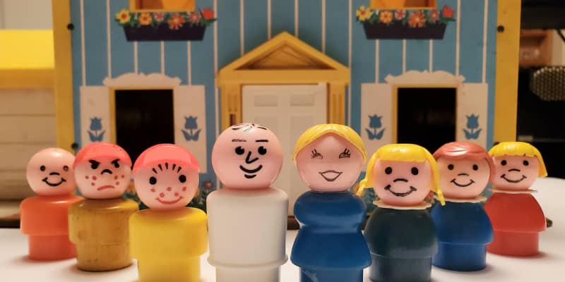 The Nostalgic Reason I Accidentally Started Collecting Fisher Price Toys From My Childhood Apartment Therapy